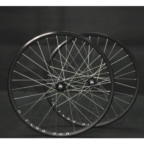 AT25 700c Fixed Gear Wheelset Single Speed Track Bike High Strength Racing Wheels With 25mm Rim Sapim Spokes INTRO7 Bearing Hubs