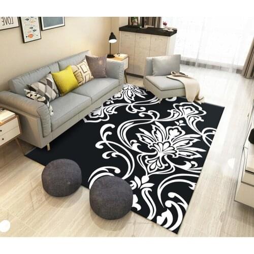 Geometric Carpets Living Room Bedroom Study Bedside Carpet Rectangle Modern Decor Rug Household Sofa Yoga Blanket Mat