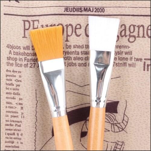 Soft Hair Wooden Handle Mask Brush Mixed Foundation Brushes Skin Care Treatment Tool Multifunction Cosmetic Brush