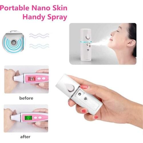 Nano Sprayer Hydrating Instrument Portable USB Charging Face Humidifying Hydrating Instrument Face Evaporator Humidifier