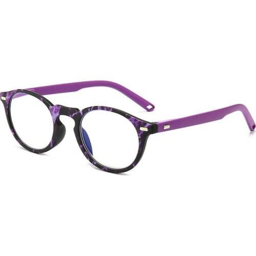 New fashion elegant anti-blue reading glasses men TR frame resin reading glasses women presbyopic eyewear