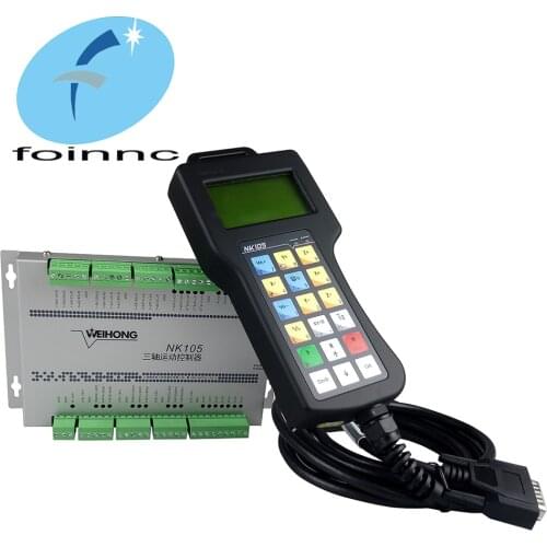 Original Weihong NK105 G2 3 Axis DSP Controller NC Studio handle 3 Axis controller For CNC Router ATC Machine