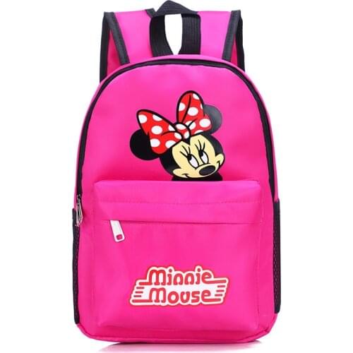 Disney princess Mickey mouse boy girl primary bag school waterproof children backpack Cartoon children Minnie bag shoulder