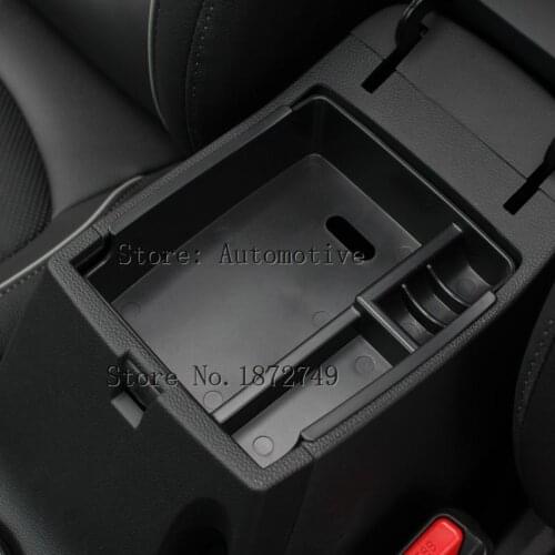 Armrest storage box for central armrest box partition storage box car accessories for Hyundai Creta Ix25 2014 2015 2016 2017