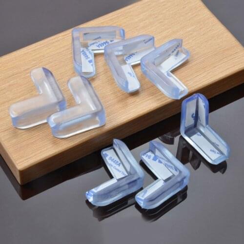 1/4pcs Transparent Table Corner Protector Anti-collision Angle Pad Child Safety Chairs Corner Guard Baby Collision Proof Bumper