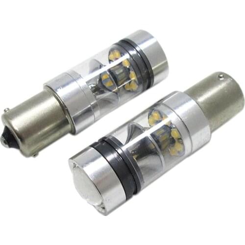 1pc 1156 BA15S P21W 100 W Led-verlichting Lamp Led Backup Light Car Reverse Bulb Lamp