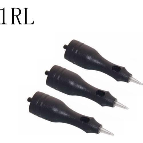 10pcs Cartridge Tattoo Needles RL RS RM M1 Disposable Sterilized Safety Tattoo Needle for Cartridge Machines Grips