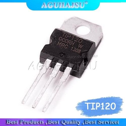 10PCS TIP120 TO-220 Darlington Complementary Transistor New Original