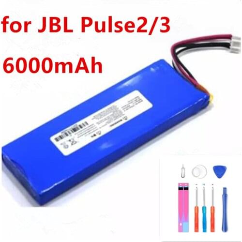 100% New 6000mAh P5542100-P 5542110P Battery for JBL 2017DJ1714 APJBLPUESE3 Pulse 3 Pulse3 Pulse 2 Pulse II PULSE2BLKUS