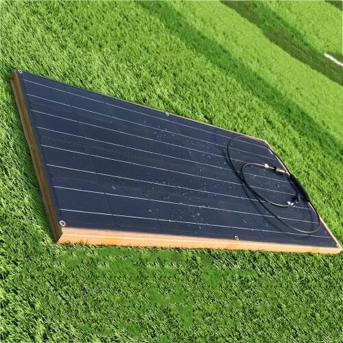 100W Ultra-thin portable ETFTmaterial flexible solar panel solar cell 32pcs 125mm*125mm