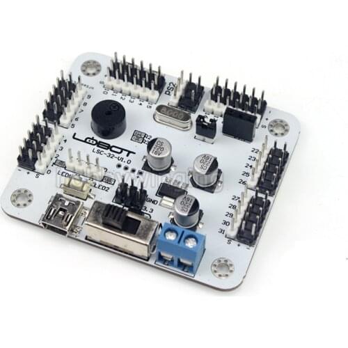 32CH Servo Controller robot Control Board support PS2 / Bluetooth / MP3 module RC manipulator Mechanical Arm Bipedal Robot