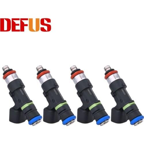 4pcs Nozzle Fuel Injector For Buick Enclave 3.6L V6 2007-2010 Saturn 0280158154 12602223 Car Engine Injectors Fuel Injection Kit