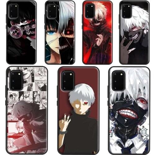 Ken Kaneki Tokyo Ghoul Anime Case For Samsung Note 20 Ultra Note 10 Plus Cover For Galaxy S20 Plus S10 e S8 S9 Coque