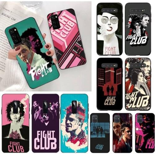 Fight Club movie Phone Case for Samsung S20 plus Ultra S6 S7 edge S8 S9 plus S10 5G lite 2020