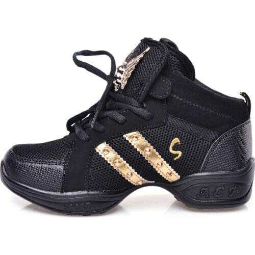 Four season mesh childrens dance shoes fashion sports dance shoes
