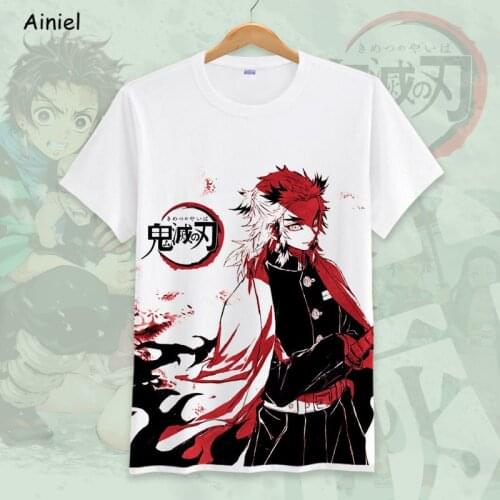 Demon Slayer: Kimetsu no Yaiba Kamado Cosplay Shirt Costumes Kamado Nezuko T shirt Men 3D T shirt for Girls Kids Female Boys