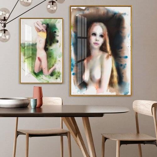 Classic Fashion Vogue Simple Abstract Decoration Posters and Prints Canvas Painting Wall Pictures Art for Living Room Home Decor