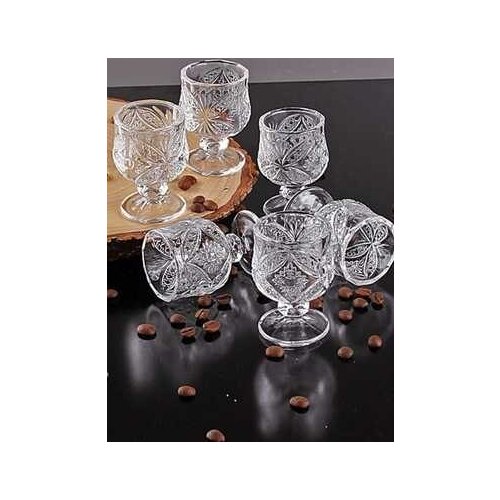 6'lı Pedestal Coffee As Cup Set kahveyanıx1