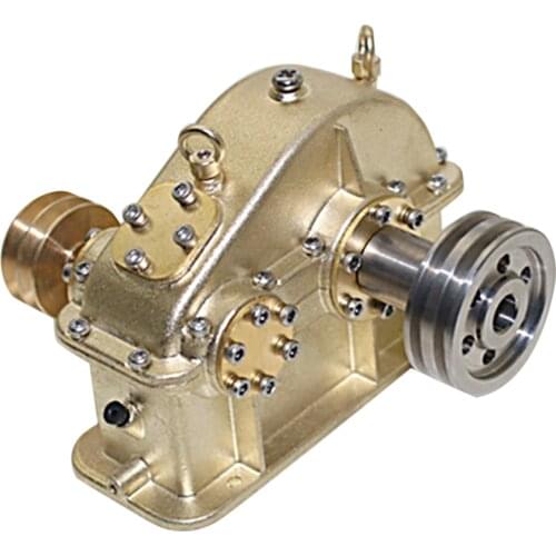 Mini Brass Gear Reducer For Steam Engine Internal Combustion Engine Model Men Gift