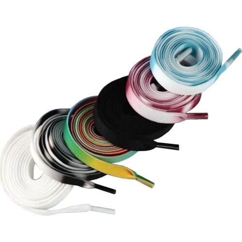 Fashion 12mm Wide Shoe Laces Flat Shoelace Boot Cords Unisex 140 CM