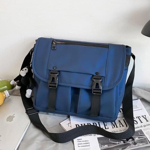 Mens Messenger Bag Crossbody Shoulder Bags Men Small Sling Pack Waterproof Oxford Packs For Work Business Travel Satchel Purse