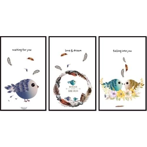 Factory wholesale (No Framed) Modern abstract flower series Canvas Print On Canvas Printing Wall Pictures 12YM-A-613