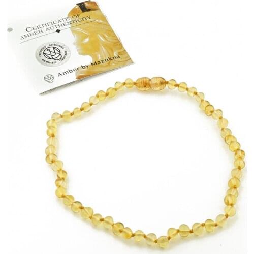 Original Certified Drop Amber Baby Necklace