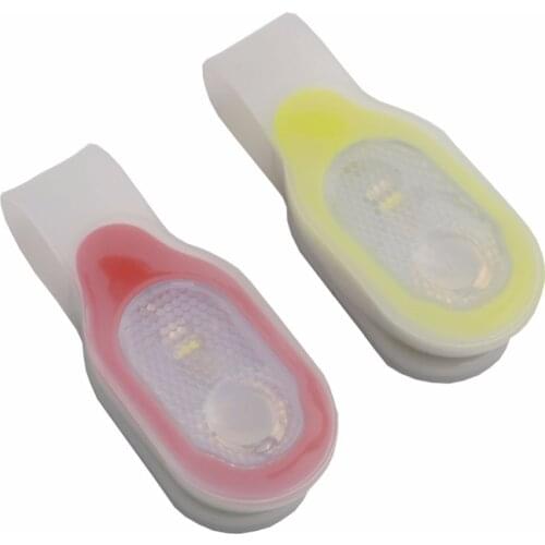 Portable 3 Modes Light Mini ABS & Silica gel Camping Buttons Light 2*CR2032 Strong Magnetic Closure LED Silicone Clip Lamp