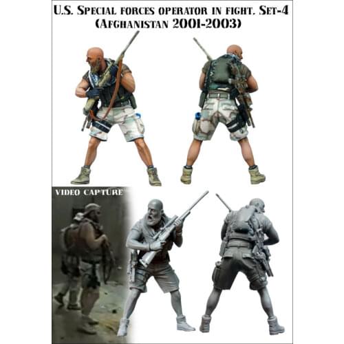 Modern American Resin Soldiers US Special Forces Sniper 1:35