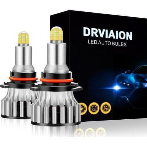 HB3 9005 High beam Led 12v Super Bright Canbus Pairs Fog Light Drl Headlight Bulb Car H1 Auto Diode Lamps For Peugeot 408 2014