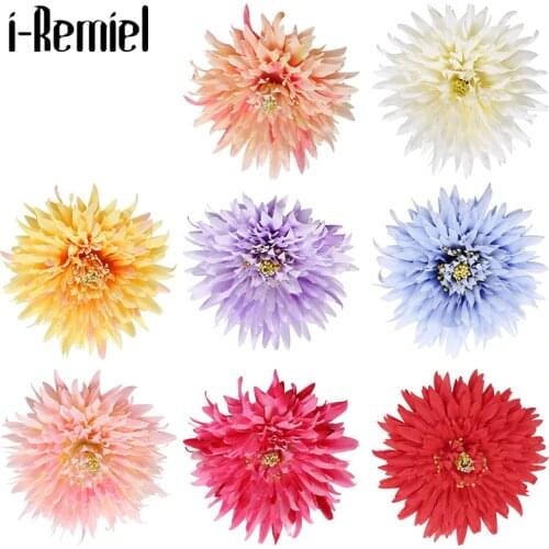 Korean Cloth Art Fabric Flower Brooch Dress Collar Pins Shawl Corsage Lapel Pin Bridal Wedding Hair Clips for Women Accessories