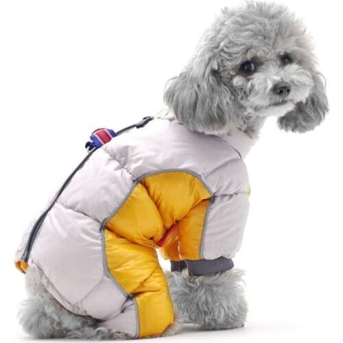 Winter Pet Dog Clothes Super Warm Jacket Thicker Cotton Coat Waterproof Small Dogs Pets Clothing French Bulldog Puppy