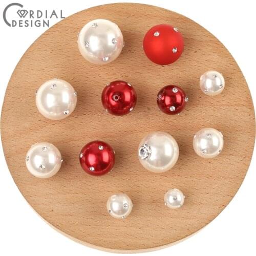 Cordial Design Jewelry Accessories/Rhinestone Beads/Hand Made/DIY Making/Jewelry Findings & Components/Imitation Pearl Beads