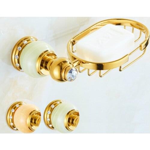 Bronze New European Antique Brass Soap Box Net Rack Dish Holder Toilet Modern Bathroom Fixture Hardware Set