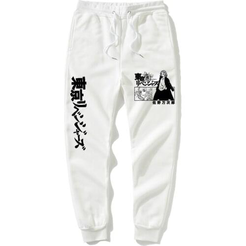 Japan Anime Tokyo Avengers pants Mens Sweatpants Joggers Lounge Pants Pockets Outdoor Hiking Running Trousers SweatpantS Men