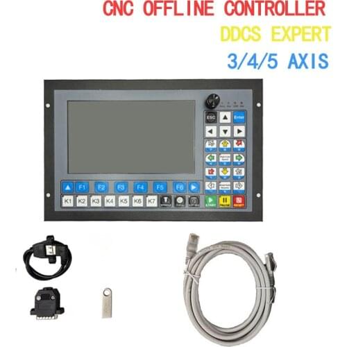 DDCS-EXPERT 3/4/5 Axis CNC Standalone Offline Controller Support Close-loop Stepper/ATC Controller Replace DDCSV3.1