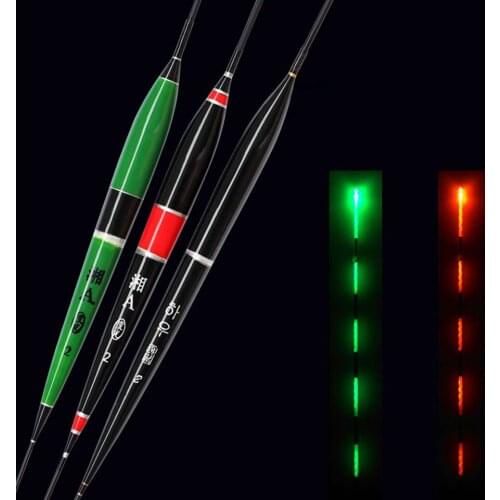 WALK FISH Smart Fishing Led Light Float Luminous Glowing Float Fish Bite Automatically Remind Electric Fishing Buoy With Battery