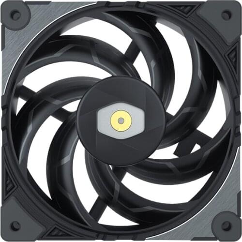 Cooler Master MASTERFAN SF120M 12cm Computer Case Fan Dual Ball 4Pin PWM Quiet Bearing 120mm Chassis Cooling CPU Coolers Fan