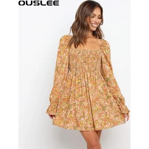 Модные платья-трапеции OUSLEE China At AliExpress