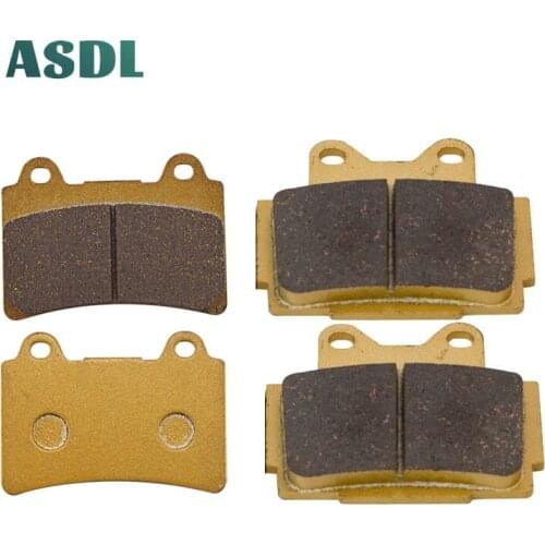 Motorcycle Front and Rear Brake Pads For Yamaha TDR 250 (3CK1/3CK2 Europe) SRX 400 (3VN1/3VN2/3VN5) SRX 600 (3SX) #c