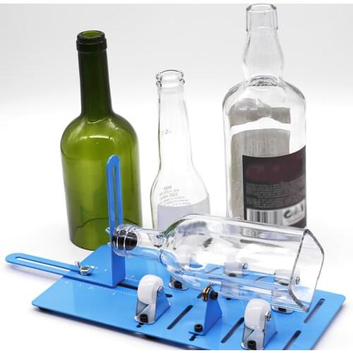 Glass Cutter Glass Bottle Cutter Cutting Tool Square and Round Wine Beer Glass Sculptures Cutter for DIY Glass Cutting Machine