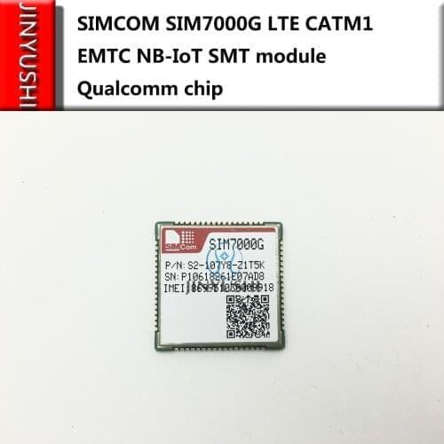 SIMCOM SIM7000G Global band of SIM7000A SIM7000E SIM7000C LTE CATM1 EMTC NB-IoT SMT module Qualcomm chip