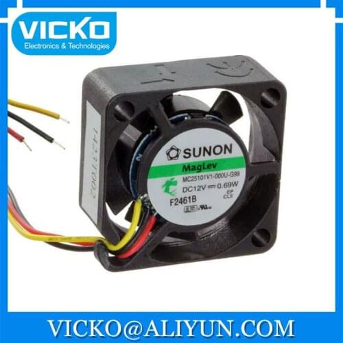[VICKO] MC25100V1-000U-G99 FAN AXIAL 25X10MM VAPO 5VDC WIRE Fans