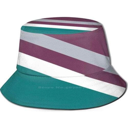 Vintage Anaheim Hockey S Pattern Design Printed Travel Bucket Hats Hockey Vintage Hockey Vintage