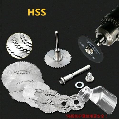 High speed steel HSS Cutting Carpentry Plastic Saw blades Tool 25/32/50/60mm wood circular disco para cortar aluminio