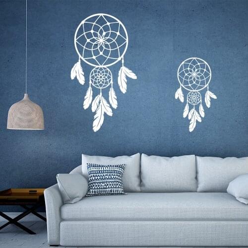 Fun Dreamcatcher Home Decoration Accessories For Bedroom Decoration Wall Stickers Waterproof Wallpaper