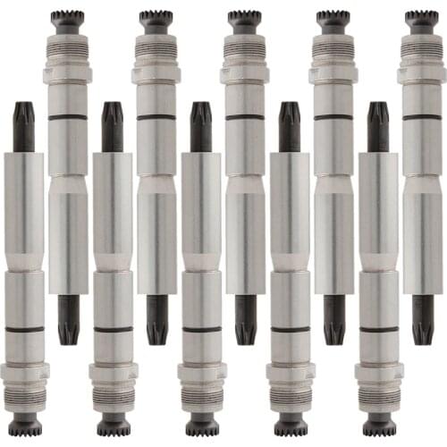 10pcs Shaft Drive for Dental 1:5 Fibre Optic Contra Angle Low Speed Handpiece Red Ring Air Turbine BODE BDX95L