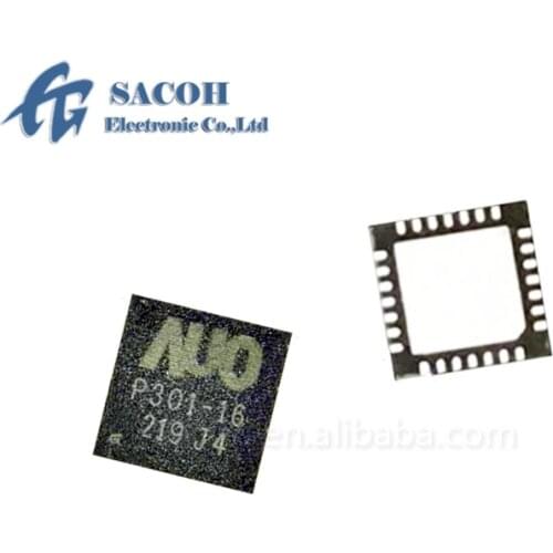 5PCS/lot New OriginaI AUO-P301-16 P301-16 or P301-25 or P301-30 or P301-40 or P302-11 P303-11 P302-19 QFN-28 Router IC