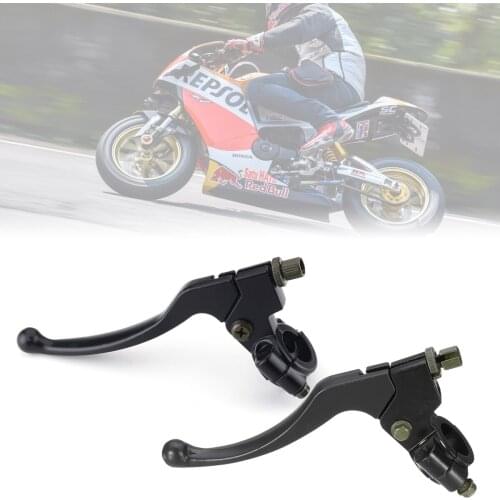 Aliminum Left Right Motorcycle Motorbike Brake Clutch Levers For HONDA C CR CRF XL CRF125FB CRF250L 1977-2016