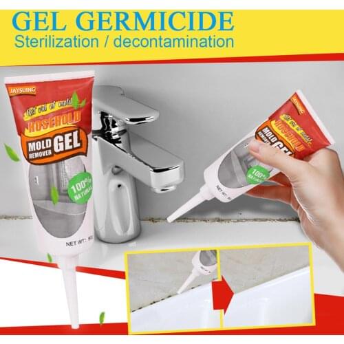 Anti-Odor Mildew Household Glass Wall Black Mold Mustiness Remover Gel Cleaner Caulk Gel Mold Remover Gel Mildew Removal Gel